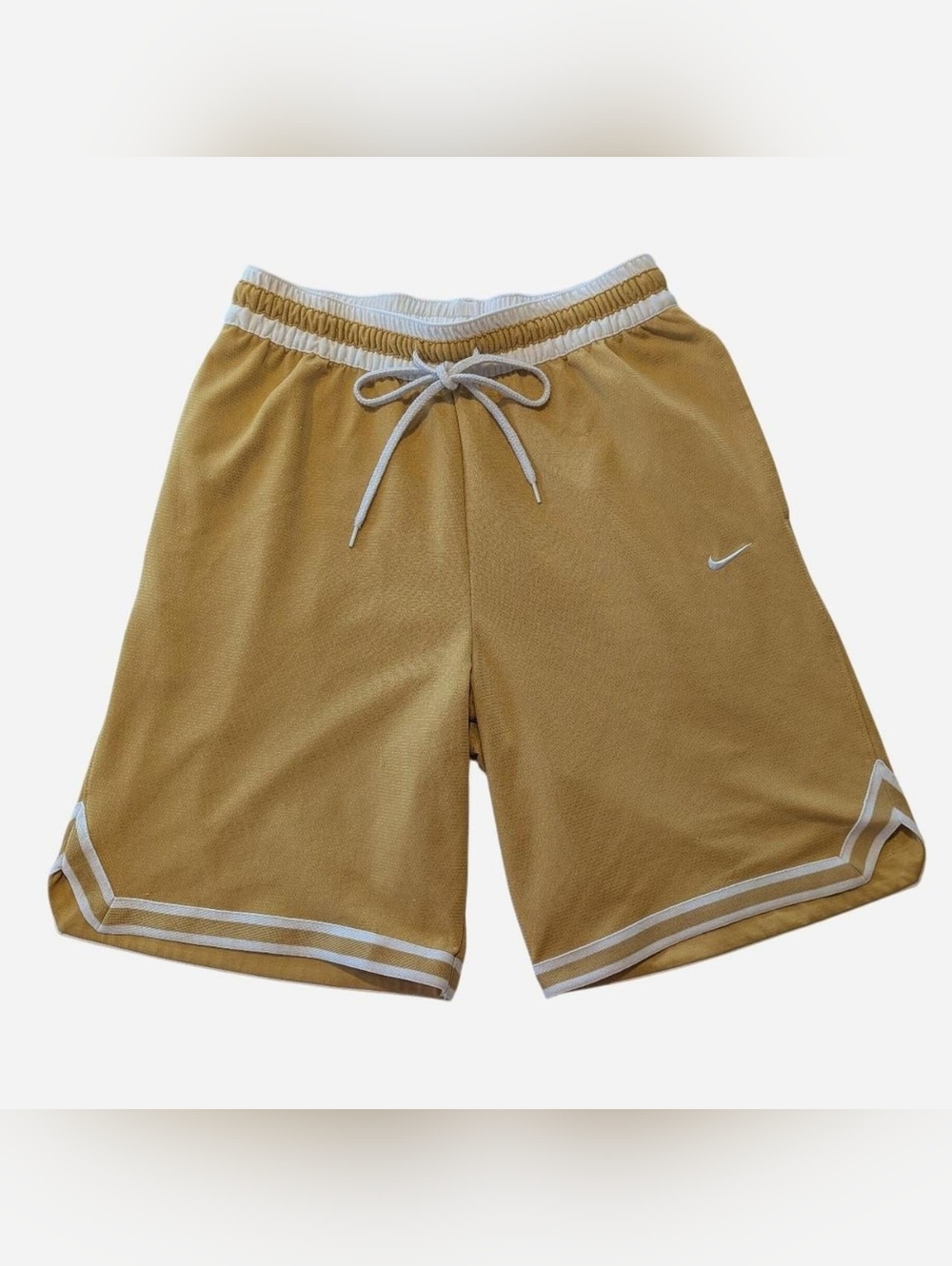 Nike Men’s Tan Drawstring Athletic Shorts